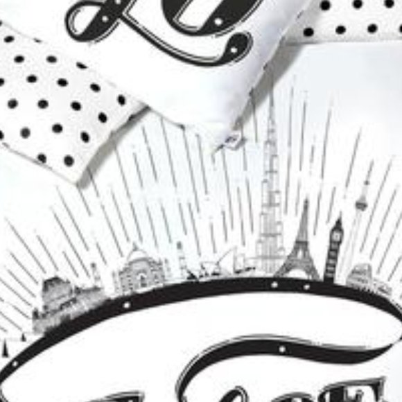 ORGANIC COTTON EXPLORE THE WORLD CRIB DUVET COVER - Picture 4 of 4